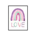 Picture of Love Rainbow _GroupedProduct_Rectangle_Portrait_Mini_ _GroupedProduct_Rectangle_Portrait_Canvas_Framed_