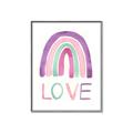 Picture of Love Rainbow _GroupedProduct_Rectangle_Portrait_Mini_ _GroupedProduct_Rectangle_Portrait_Canvas_Framed_