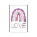 Picture of Love Rainbow _GroupedProduct_Rectangle_Portrait_Mini_ _GroupedProduct_Rectangle_Portrait_Canvas_Framed_