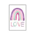 Picture of Love Rainbow _GroupedProduct_Rectangle_Portrait_Mini_ _GroupedProduct_Rectangle_Portrait_Canvas_Framed_