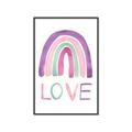 Picture of Love Rainbow _GroupedProduct_Rectangle_Portrait_Mini_ _GroupedProduct_Rectangle_Portrait_Canvas_Framed_