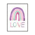 Picture of Love Rainbow _GroupedProduct_Rectangle_Portrait_Mini_ _GroupedProduct_Rectangle_Portrait_Canvas_Framed_