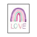Picture of Love Rainbow _GroupedProduct_Rectangle_Portrait_Mini_ _GroupedProduct_Rectangle_Portrait_Canvas_Framed_