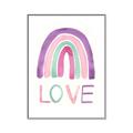 Picture of Love Rainbow _GroupedProduct_Rectangle_Portrait_Mini_ _GroupedProduct_Rectangle_Portrait_Canvas_Framed_