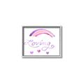 Picture of Loving Rainbow _GroupedProduct_Rectangle_Landscape_Mini_ _GroupedProduct_Rectangle_Landscape_Canvas_Framed_