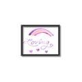 Picture of Loving Rainbow _GroupedProduct_Rectangle_Landscape_Mini_ _GroupedProduct_Rectangle_Landscape_Canvas_Framed_
