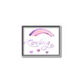Picture of Loving Rainbow _GroupedProduct_Rectangle_Landscape_Mini_ _GroupedProduct_Rectangle_Landscape_Canvas_Framed_