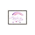 Picture of Loving Rainbow _GroupedProduct_Rectangle_Landscape_Mini_ _GroupedProduct_Rectangle_Landscape_Canvas_Framed_