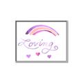 Picture of Loving Rainbow _GroupedProduct_Rectangle_Landscape_Mini_ _GroupedProduct_Rectangle_Landscape_Canvas_Framed_