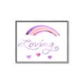 Picture of Loving Rainbow _GroupedProduct_Rectangle_Landscape_Mini_ _GroupedProduct_Rectangle_Landscape_Canvas_Framed_