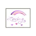 Picture of Loving Rainbow _GroupedProduct_Rectangle_Landscape_Mini_ _GroupedProduct_Rectangle_Landscape_Canvas_Framed_