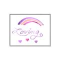 Picture of Loving Rainbow _GroupedProduct_Rectangle_Landscape_Mini_ _GroupedProduct_Rectangle_Landscape_Canvas_Framed_