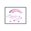 Picture of Loving Rainbow _GroupedProduct_Rectangle_Landscape_Mini_ _GroupedProduct_Rectangle_Landscape_Canvas_Framed_
