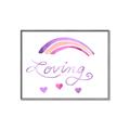 Picture of Loving Rainbow _GroupedProduct_Rectangle_Landscape_Mini_ _GroupedProduct_Rectangle_Landscape_Canvas_Framed_