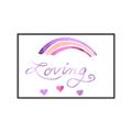 Picture of Loving Rainbow _GroupedProduct_Rectangle_Landscape_Mini_ _GroupedProduct_Rectangle_Landscape_Canvas_Framed_