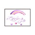 Picture of Loving Rainbow _GroupedProduct_Rectangle_Landscape_Mini_ _GroupedProduct_Rectangle_Landscape_Canvas_Framed_