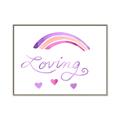 Picture of Loving Rainbow _GroupedProduct_Rectangle_Landscape_Mini_ _GroupedProduct_Rectangle_Landscape_Canvas_Framed_