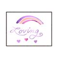 Picture of Loving Rainbow _GroupedProduct_Rectangle_Landscape_Mini_ _GroupedProduct_Rectangle_Landscape_Canvas_Framed_