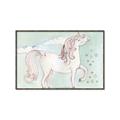 Picture of Fairytale Unicorn I _GroupedProduct_Rectangle_Landscape_Mini_ _GroupedProduct_Rectangle_Landscape_Canvas_Framed_