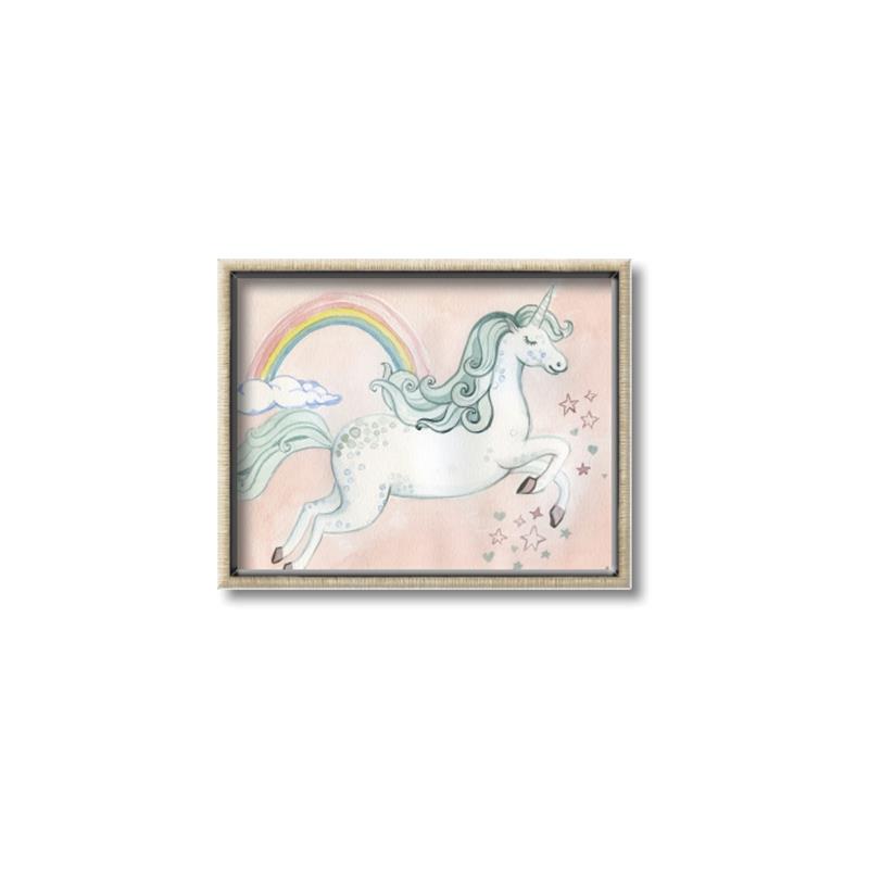 Picture of Fairytale Unicorn II  _GroupedProduct_Rectangle_Landscape_Mini_ _GroupedProduct_Rectangle_Landscape_Canvas_Framed_