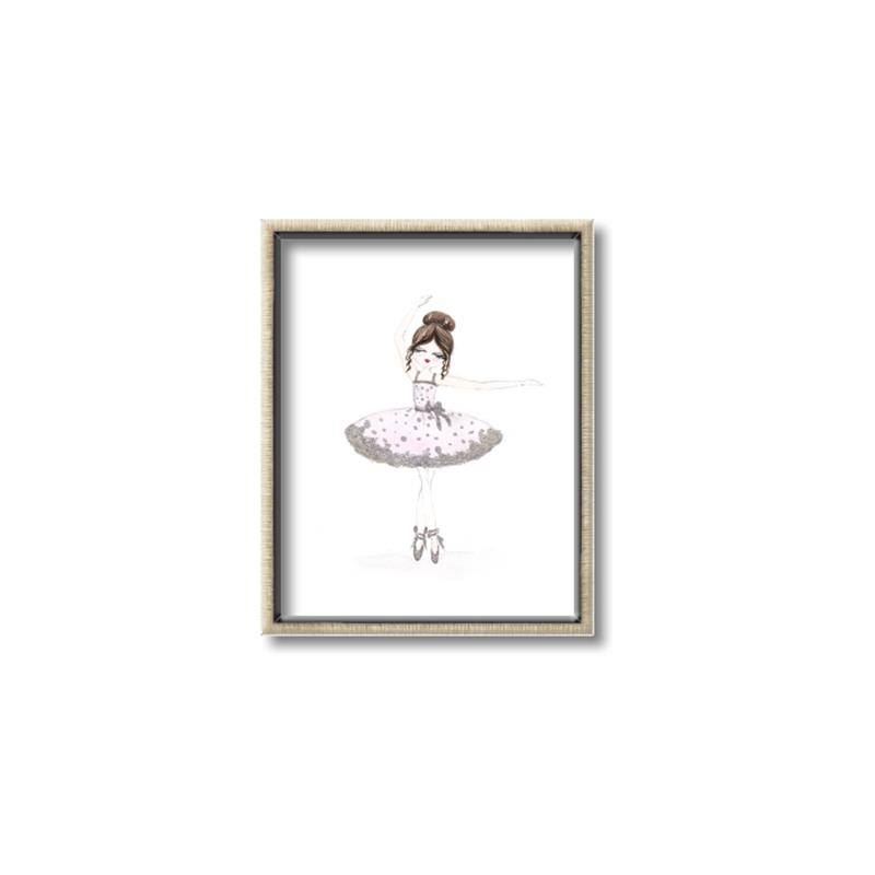 Picture of Ballet Dance I _GroupedProduct_Rectangle_Portrait_Mini_ _GroupedProduct_Rectangle_Portrait_Canvas_Framed_
