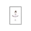 Picture of Ballet Dance I _GroupedProduct_Rectangle_Portrait_Mini_ _GroupedProduct_Rectangle_Portrait_Canvas_Framed_