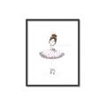 Picture of Ballet Dance I _GroupedProduct_Rectangle_Portrait_Mini_ _GroupedProduct_Rectangle_Portrait_Canvas_Framed_