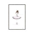 Picture of Ballet Dance I _GroupedProduct_Rectangle_Portrait_Mini_ _GroupedProduct_Rectangle_Portrait_Canvas_Framed_