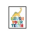 Picture of Brush Your Teeth _GroupedProduct_Rectangle_Portrait_Mini_ _GroupedProduct_Rectangle_Portrait_Canvas_Framed_