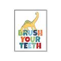 Picture of Brush Your Teeth _GroupedProduct_Rectangle_Portrait_Mini_ _GroupedProduct_Rectangle_Portrait_Canvas_Framed_