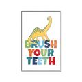 Picture of Brush Your Teeth _GroupedProduct_Rectangle_Portrait_Mini_ _GroupedProduct_Rectangle_Portrait_Canvas_Framed_
