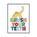 Picture of Brush Your Teeth _GroupedProduct_Rectangle_Portrait_Mini_ _GroupedProduct_Rectangle_Portrait_Canvas_Framed_