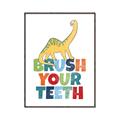Picture of Brush Your Teeth _GroupedProduct_Rectangle_Portrait_Mini_ _GroupedProduct_Rectangle_Portrait_Canvas_Framed_