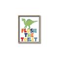 Picture of Flush The Toilet _GroupedProduct_Rectangle_Portrait_Mini_ _GroupedProduct_Rectangle_Portrait_Canvas_Framed_
