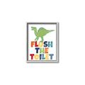 Picture of Flush The Toilet _GroupedProduct_Rectangle_Portrait_Mini_ _GroupedProduct_Rectangle_Portrait_Canvas_Framed_