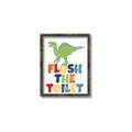 Picture of Flush The Toilet _GroupedProduct_Rectangle_Portrait_Mini_ _GroupedProduct_Rectangle_Portrait_Canvas_Framed_