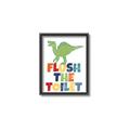 Picture of Flush The Toilet _GroupedProduct_Rectangle_Portrait_Mini_ _GroupedProduct_Rectangle_Portrait_Canvas_Framed_