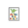 Picture of Flush The Toilet _GroupedProduct_Rectangle_Portrait_Mini_ _GroupedProduct_Rectangle_Portrait_Canvas_Framed_
