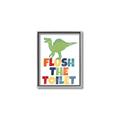 Picture of Flush The Toilet _GroupedProduct_Rectangle_Portrait_Mini_ _GroupedProduct_Rectangle_Portrait_Canvas_Framed_