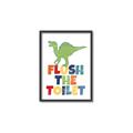 Picture of Flush The Toilet _GroupedProduct_Rectangle_Portrait_Mini_ _GroupedProduct_Rectangle_Portrait_Canvas_Framed_