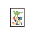 Picture of Flush The Toilet _GroupedProduct_Rectangle_Portrait_Mini_ _GroupedProduct_Rectangle_Portrait_Canvas_Framed_