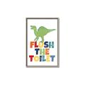 Picture of Flush The Toilet _GroupedProduct_Rectangle_Portrait_Mini_ _GroupedProduct_Rectangle_Portrait_Canvas_Framed_