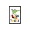 Picture of Flush The Toilet _GroupedProduct_Rectangle_Portrait_Mini_ _GroupedProduct_Rectangle_Portrait_Canvas_Framed_