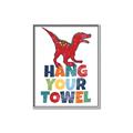 Picture of Hang Your Towel _GroupedProduct_Rectangle_Portrait_Mini_ _GroupedProduct_Rectangle_Portrait_Canvas_Framed_