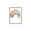 Picture of Watercolor Rainbow _GroupedProduct_Rectangle_Portrait_Mini_ _GroupedProduct_Rectangle_Portrait_Canvas_Framed_