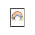 Picture of Watercolor Rainbow _GroupedProduct_Rectangle_Portrait_Mini_ _GroupedProduct_Rectangle_Portrait_Canvas_Framed_