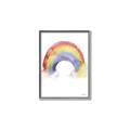 Picture of Watercolor Rainbow _GroupedProduct_Rectangle_Portrait_Mini_ _GroupedProduct_Rectangle_Portrait_Canvas_Framed_