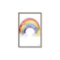 Picture of Watercolor Rainbow _GroupedProduct_Rectangle_Portrait_Mini_ _GroupedProduct_Rectangle_Portrait_Canvas_Framed_
