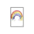 Picture of Watercolor Rainbow _GroupedProduct_Rectangle_Portrait_Mini_ _GroupedProduct_Rectangle_Portrait_Canvas_Framed_