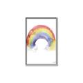 Picture of Watercolor Rainbow _GroupedProduct_Rectangle_Portrait_Mini_ _GroupedProduct_Rectangle_Portrait_Canvas_Framed_